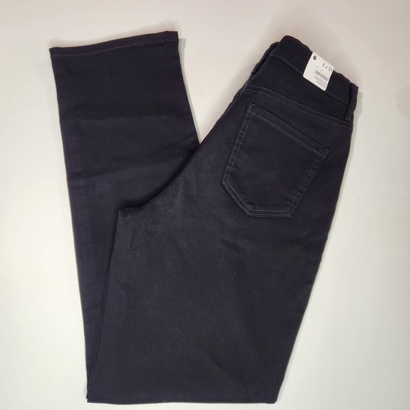 Gloria Vanderbilt Women's Amanda Stretch Denim Jean, Black 8x31 - NWT - Picture 3 of 6